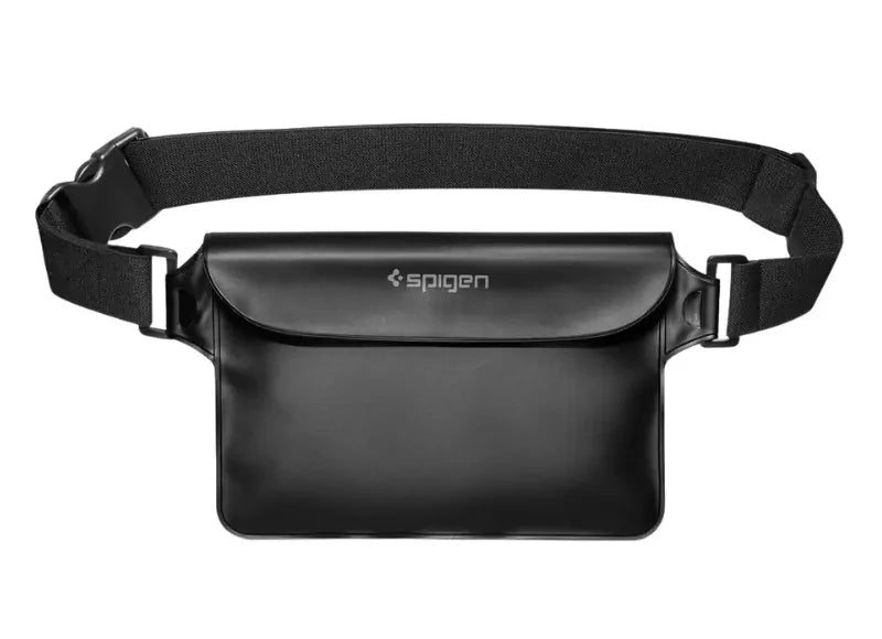 SPIGEN AQUA SHIELD A620 IPX8 WATERPROOF WAIST BAG (BLACK)