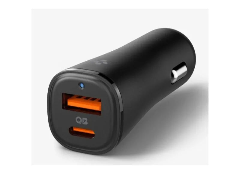 Spigen Car Charger Arcstation Essential 48W USB-A / USB-C Black