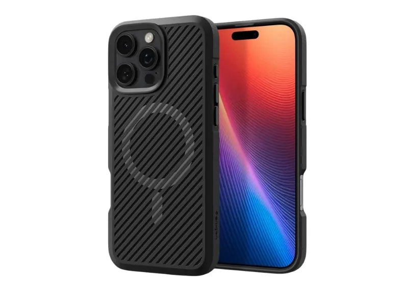 SPIGEN CORE ARMOR IPHONE 16 PRO MAGSAFE PHONE CASE (BLACK)