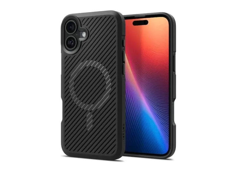 SPIGEN CORE ARMOR MAGSAFE IPHONE 16 PHONE CASE (BLACK)