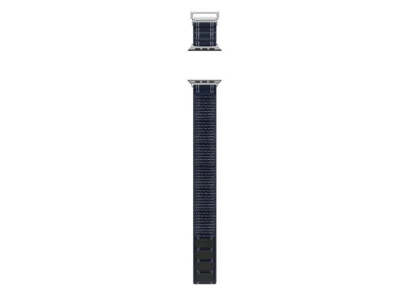Spigen Strap Fabric Band Hook & Loop for Apple Watch 49/46/45/44mm Dark Blue