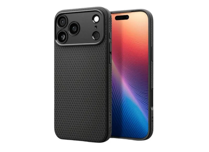 SPIGEN LIQUID AIR FOR IPHONE 17 PRO PHONE CASE TOY (MATTE BLACK)