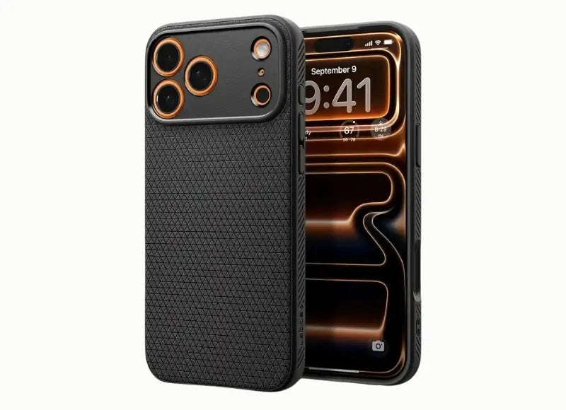 SPIGEN LIQUID AIR IPHONE 17 PRO MAX PHONE CASE (MATTE BLACK)