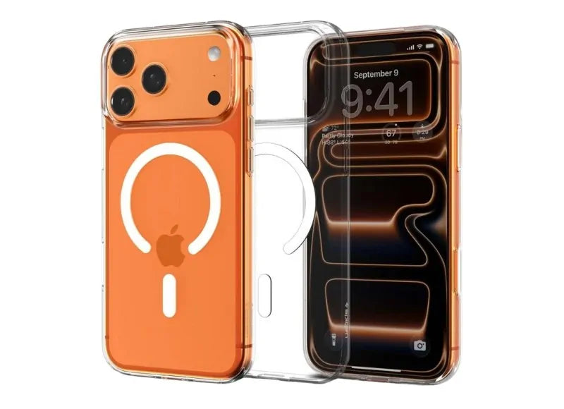 SPIGEN LIQUID CRYSTAL MAGSAFE FOR IPHONE 17 PRO PHONE CASE (CLEAR WHITE)