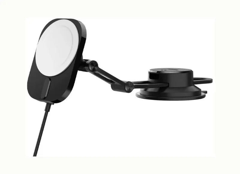 SPIGEN ONETAP PRO 3 MAGNETIC DASHBOARD PHONE MOUNT AND WIRELESS CHARGER MAGSAFE (BLACK)