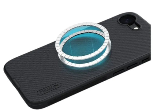 NILLKIN SUPER FROSTED SHIELD PRO MAGNETIC FOR IPHONE 16e PHONE CASE (BLACK)