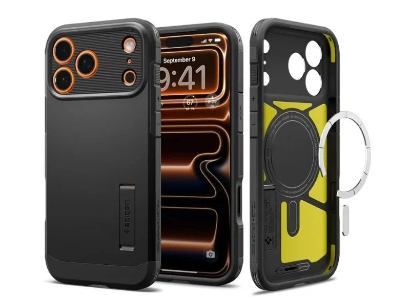 Spigen Case Tough Armor T MagSafe for iPhone 17 Pro Black