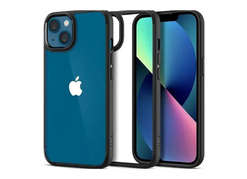 Spigen Case Ultra Hybrid for iPhone 13 Matte Clear Black