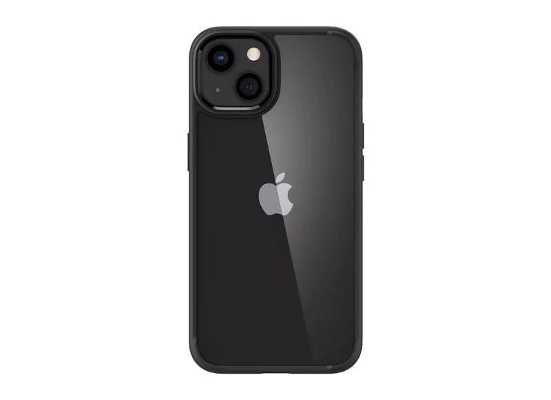 SPIGEN ULTRA HYBRID CASE FOR IPHONE 13 (CLEAR MATTE BLACK)