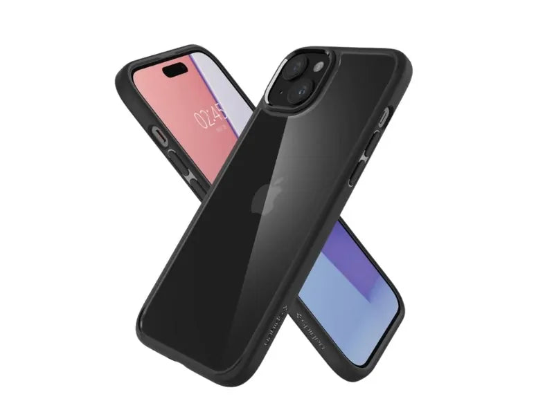SPIGEN ULTRA HYBRID FOR IPHONE 15 MATTE BLACK