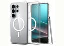 Spigen Θήκη Ultra Hybrid Magfit MagSafe για Samsung Galaxy S26 Ultra Διάφανο Λευκό