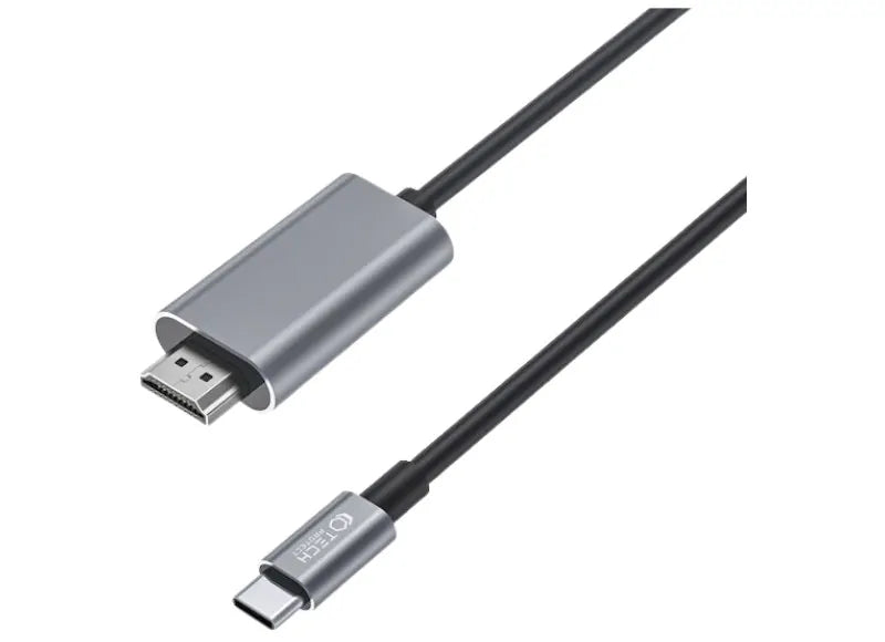 TECH PROTECT ULTRA BOOST USB-C/HDMI 4K 60Hz CABLE 2M ΚΑΛΩΔΙΟ ΕΙΚΟΝΑΣ (BLACK)