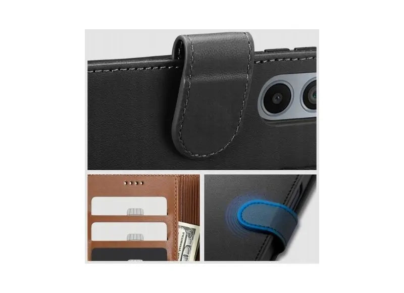 Tech-Protect Θήκη Wallet για Xiaomi Redmi 14C Μαύρο