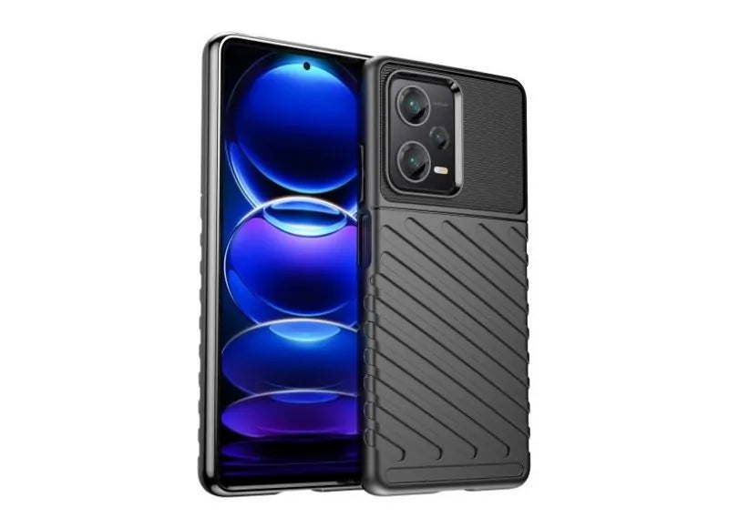 OEM Θήκη Thunder για Xiaomi Redmi Note 12 Pro+ Armor Μαύρο