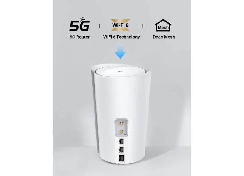 TP-Link Mesh Wi-Fi Deco X50-5G AX3000 Mesh Wi-Fi 6 Router