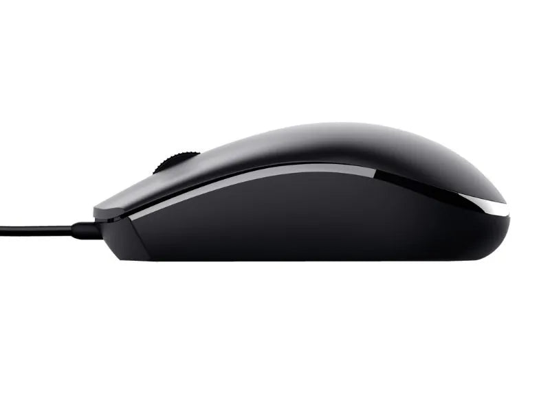 TRUST BASI WIRED MOUSE (BLACK)