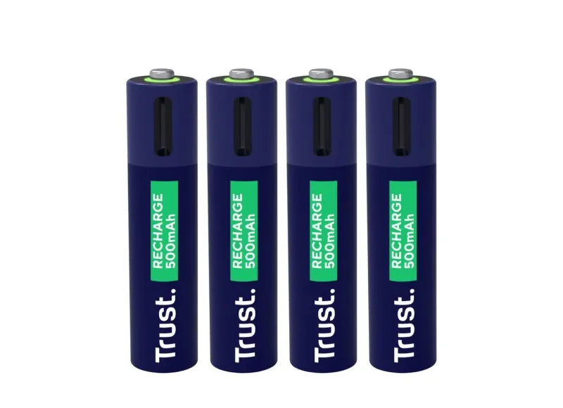 TRUST USB-C RECHARGEABLE BATTERIES AAA ΜΠΑΤΑΡΙΕΣ ΕΠΑΝΑΦΟΡΤΙΖΟΜΕΝΕΣ (4TMX)