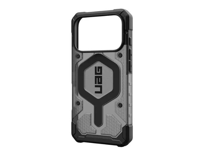 UAG PATHFINDER CLEAR MAGSAFE ASH/BLACK IPHONE 18 PRO/17 PRO PHONE CASE