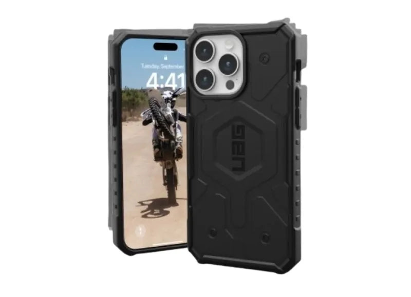 UAG PATHFINDER MAGSAFE IPHONE 16 PRO PHONE CASE (BLACK)