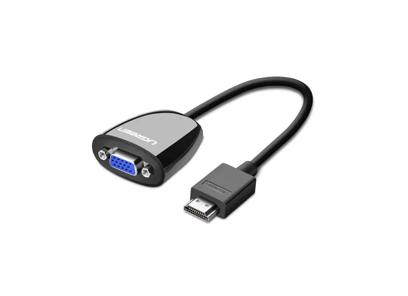UGREEN HDMI TO VGA CONVERTER WITHOUT AUDIO BLACK