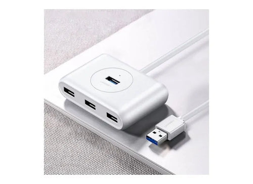 UGREEN HUB - USB-A TO USB-Ax4 (3.0) (WHITE)