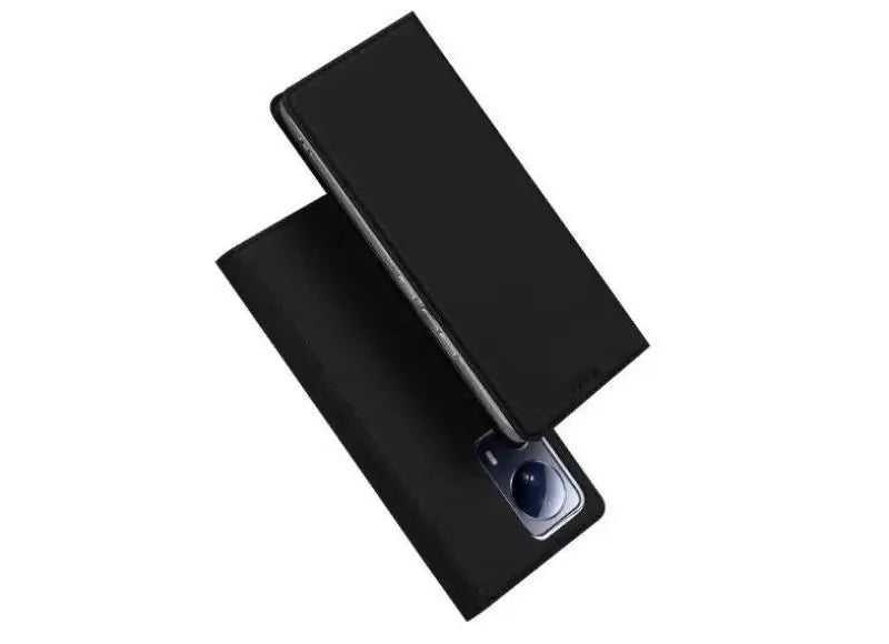 UN PH Case for Xiaomi 13 Lite Cover With Flip Wallet Stand Black