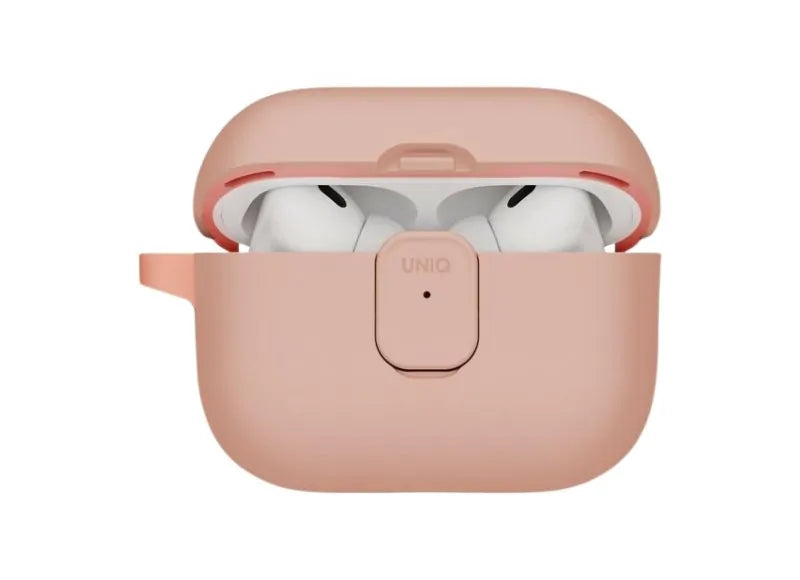UNIQ CLYDE AIRPODS PRO 3RD GEN LOCK CASE ΘΗΚΗ ΑΚΟΥΣΤΙΚΩΝ (LIGHT PINK / CREPE PINK)