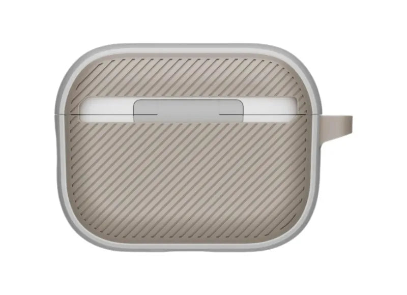 UNIQ CLYDE AIRPODS PRO 3RD GEN LOCK CASE ΘΗΚΗ ΑΚΟΥΣΤΙΚΩΝ (MIST GREY / KHAKI)