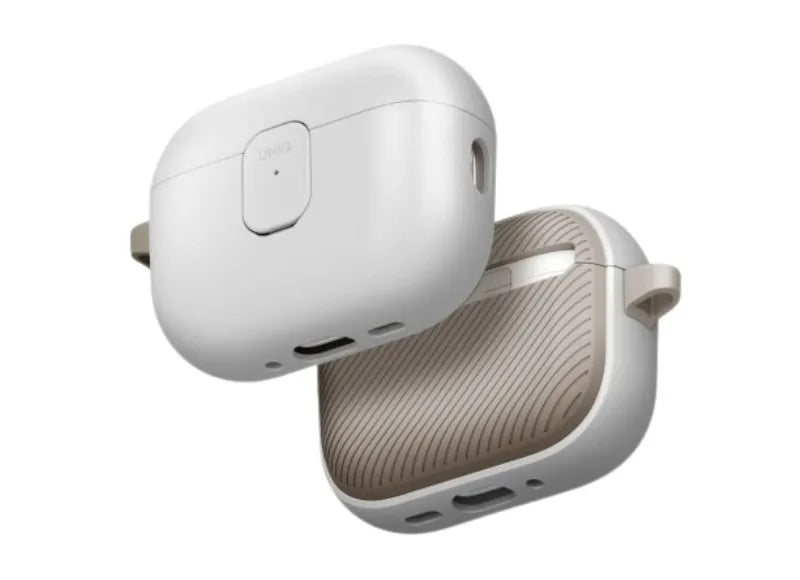 Uniq Θήκη Ακουστικών Clyde για AirPods Pro 3rd Gen Lock Mist Grey / Khaki