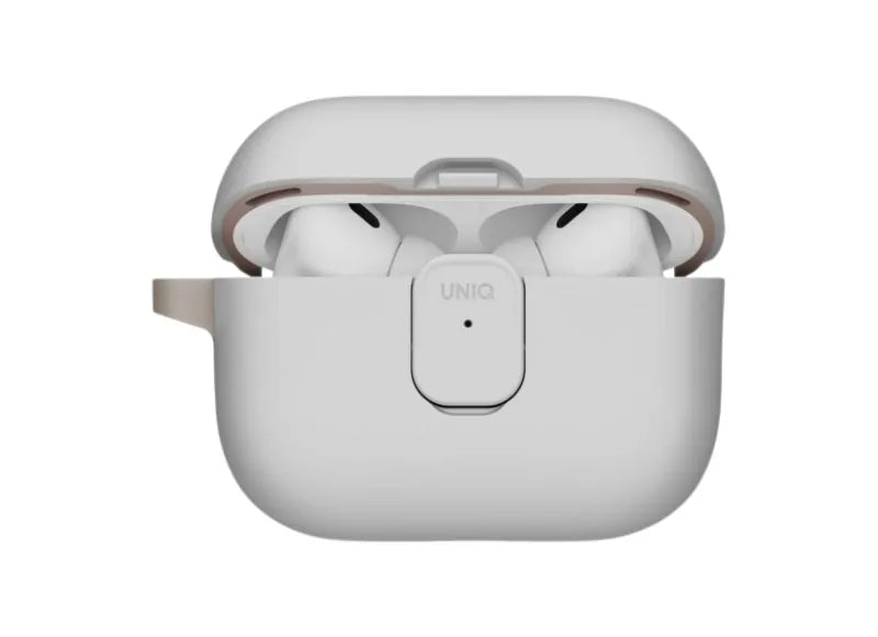 Uniq Θήκη Ακουστικών Clyde για AirPods Pro 3rd Gen Lock Mist Grey / Khaki