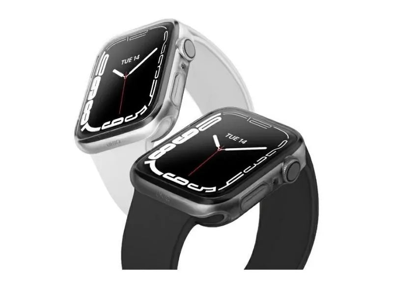 CASE UNIQ GLASE DUAL PACK FOR APPLE WATCH 41mm (CLEAR / SMOKE)