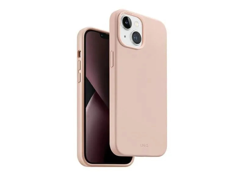 UNIQ HYBRID IPHONE 13 / IPHONE 14 MAGCLICK CHARGING LINO HUE (BLUSH)