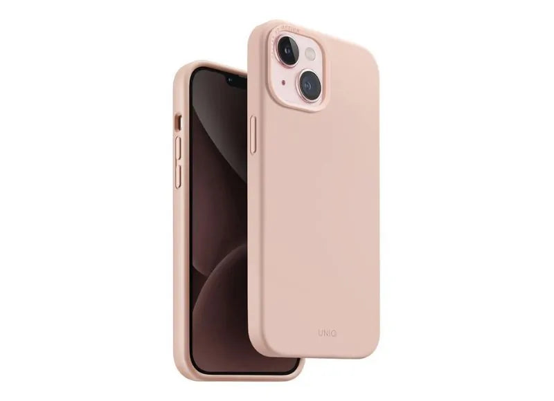 UNIQ HYBRID IPHONE 15 MAGCLICK CHARGING LINO HUE (BLUSH PINK)