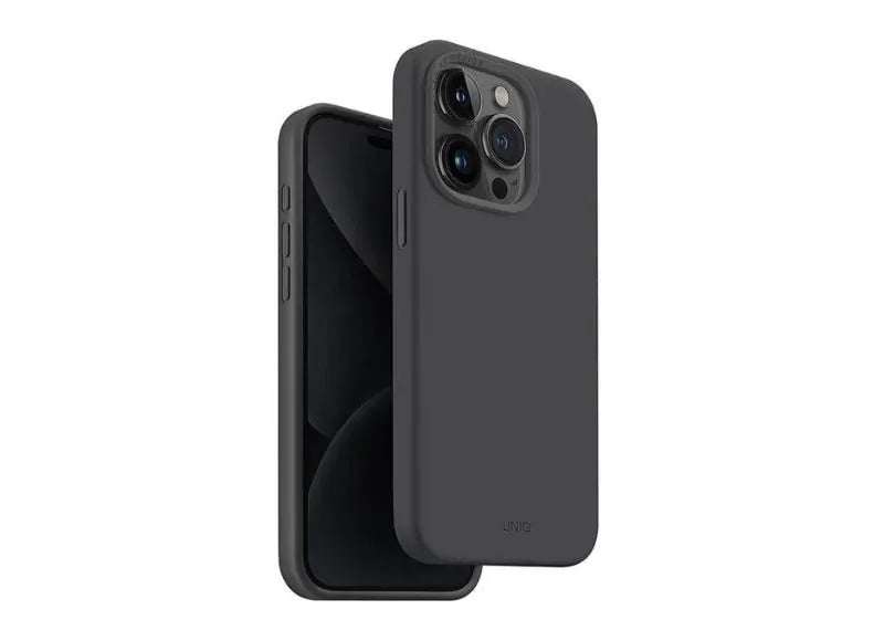 UNIQ HYBRID IPHONE 15 PRO MAGCLICK CHARGING LINO HUE (CHARCOAL GREY)