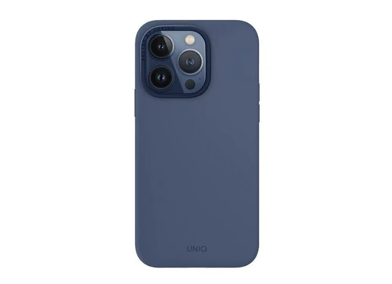 UNIQ HYBRID IPHONE 15 PRO MAGCLICK CHARGING LINO HUE (NAVY BLUE)