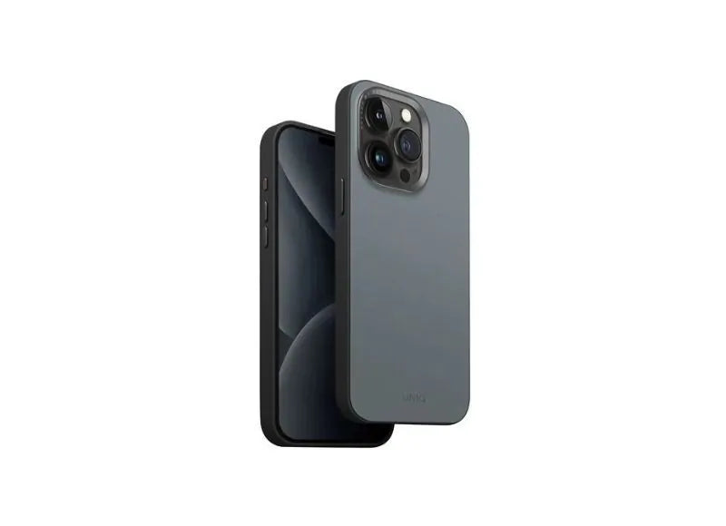 UNIQ HYBRID IPHONE 15 PRO MAX MAGCLICK CHARGING LYDEN DS WASHED (BLUE / BLACK)