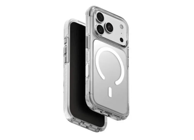UNIQ HYBRID IPHONE 18 PRO MAX 6.9" MAGCLICK CHARGING COMBAT PHONE CASE BLANC WHITE