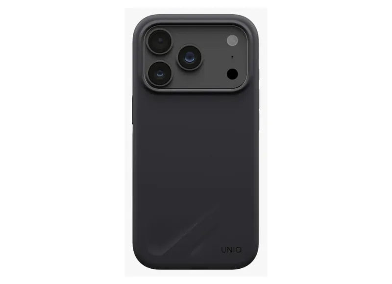UNIQ HYBRID IPHONE 18 PRO MAX 6.9" MAGCLICK CHARGING LINO PHONE CASE CHARCOAL GREY