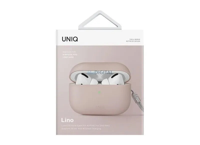 Uniq Case Lino Hybrid for AirPods Pro 2 Pink