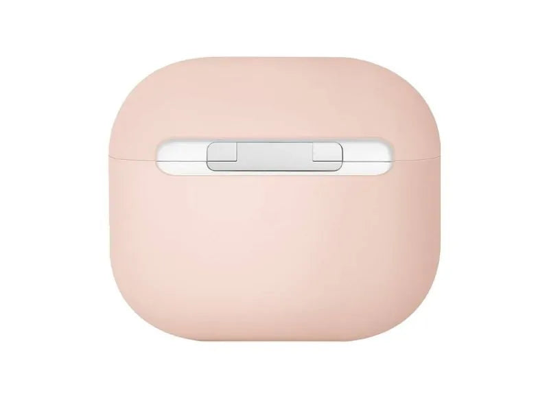 Uniq Earphone Case Lino Hybrid Liquid Silicon for AirPods 4th/5th Gen Pink