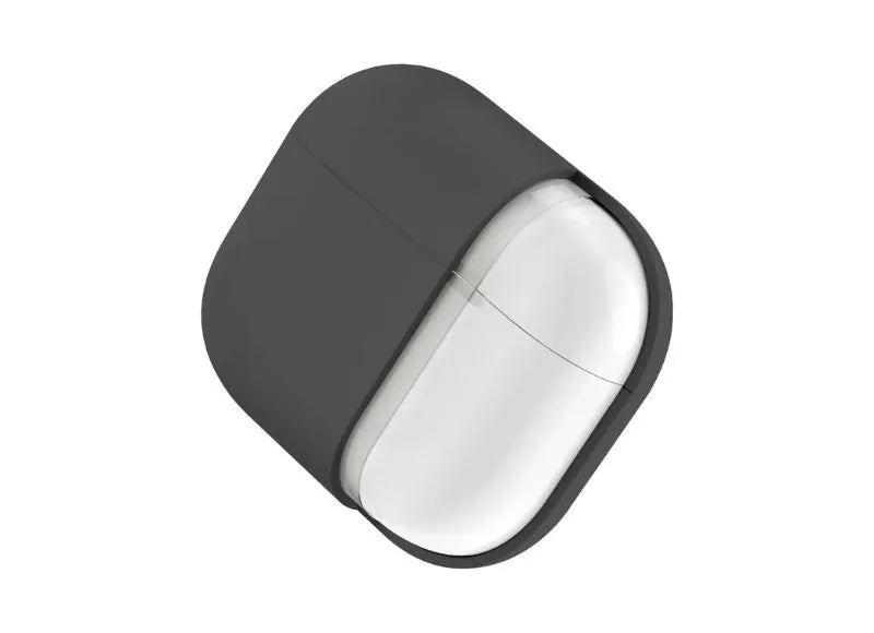 UNIQ LINO HYBRID LIQUID SILICON AIRPODS 4TH/5TH GEN EARPHONE CASE (GREY)