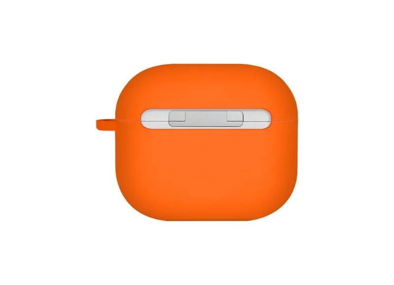 Uniq Θήκη Ακουστικών 'Nexo' Active Hybrid Silicone για AirPods 4/5 με Sports Ear Hooks Πορτοκαλί