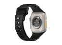 Uniq Wrist Strap Stride Fkm Rubber for Apple Watch 49/46/45/44 Black