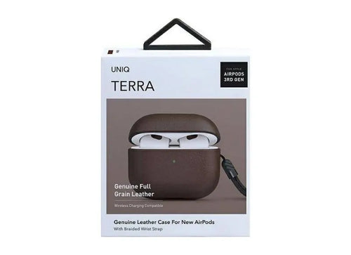 Uniq Θήκη Terra για AirPods 3 Καφέ