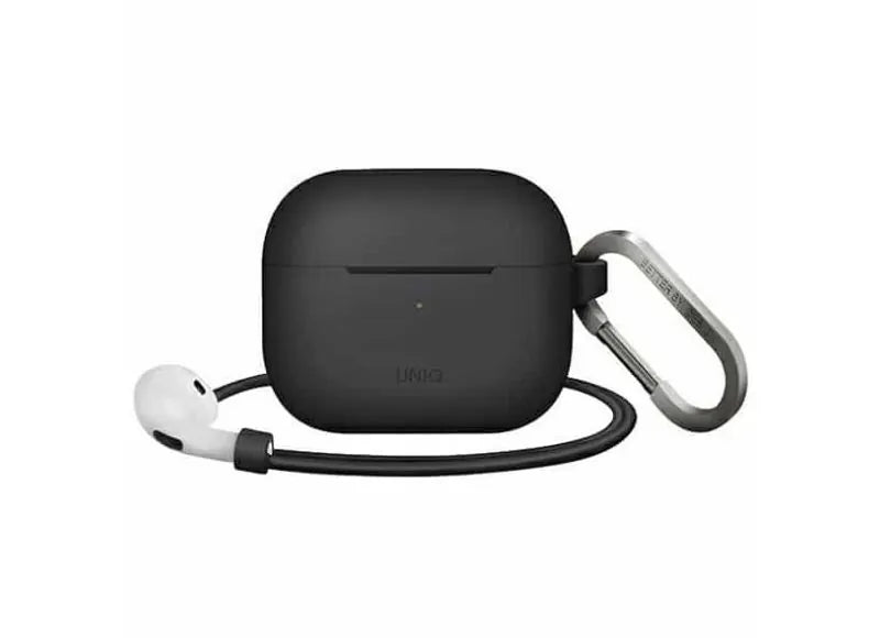 UNIQ VENCER SILICONE HANG CASE AIRPODS 3RD GEN (CHARCOAL)