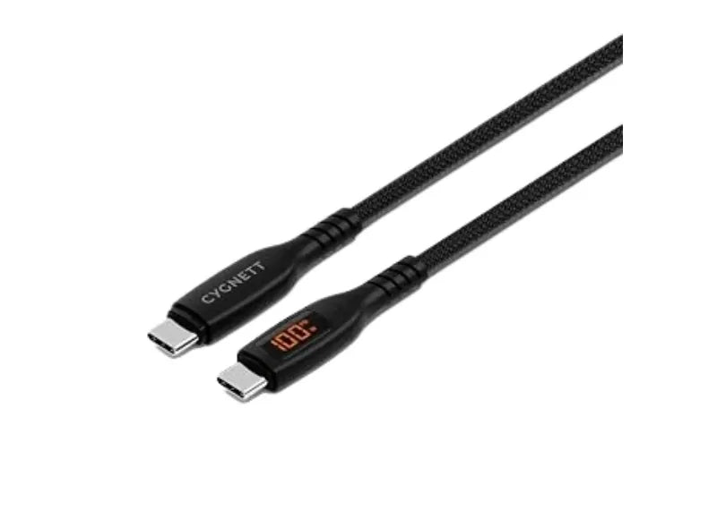 USB-C ΣΕ USB-C ΚΑΛΩΔΙΟ ΦΟΡΤΙΣΗΣ 100W ΜΕ LED DISPLAY 1M