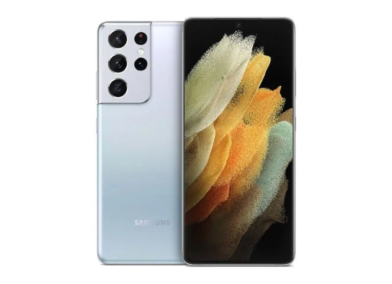 Samsung Galaxy S21 Ultra 5G 128GB Silver Refurbished - Εξαιρετικό - 3 χρόνια εγγύηση