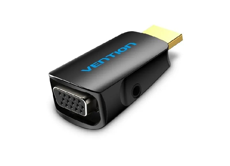 VENTION CONVERTER HDMI TO VGA CONVERTER WITH 3.5MM AUDIO (BLACK)