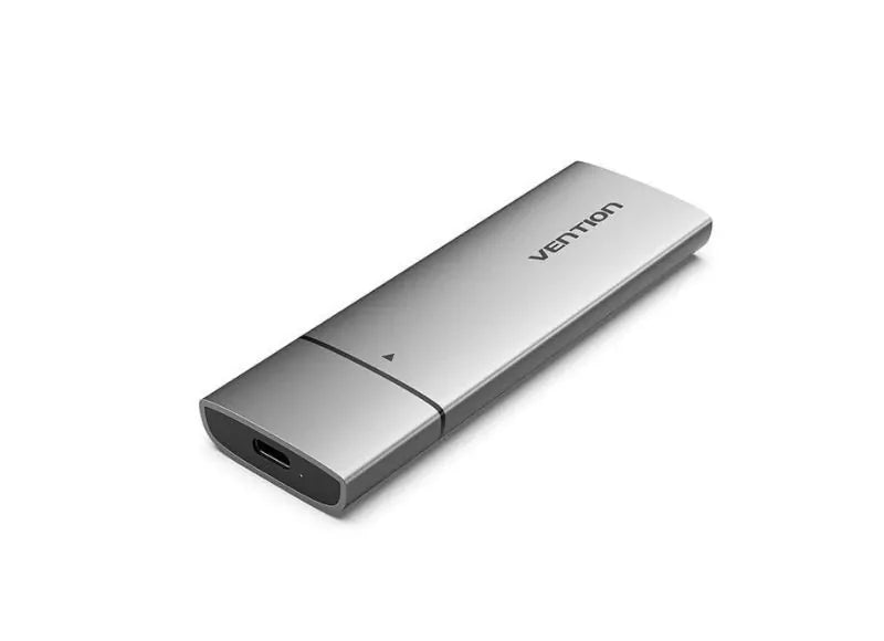 VENTION M.2 NGFF Θήκη για Σκληρό Δίσκο SSD USB 3.1 GEN 1-C (GRAY ALUMINUM)