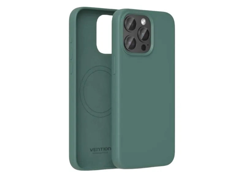VENTION SILICONE CASE WITH MAGSAFE FOR IPHONE 13 (GREEN)